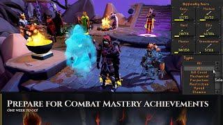 My take on the Revealed Combat Mastery Achievements - RuneScape 3