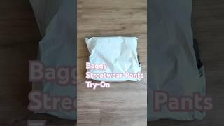 Baggy Streetwear Hip-Hop Pants | Teen Street Style #aliexpresshaul #shopping #drawstring #cargo