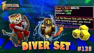 The Diver Set Is A Dolphin Set? | Hypixel Skyblock - Minecraft EP. 138