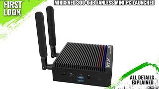 MINIX NEO 300-0dB Fanless Mini PC Launched With Intel N300 Processor - Explained All Spec, Features