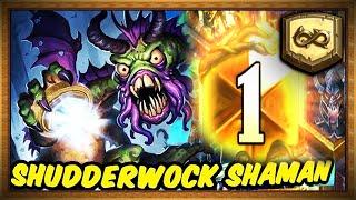 Wild Hearthstone l High legend climb With Shudderwock Shaman l No Coping.