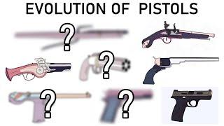 Evolution of handguns: From blackpowder pistols to semiautomatic glocks