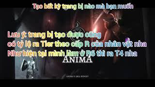 AnimA ARPG 2021 Online Ver2.6.7 Hack - Tạo trang bị, vật phẩm (Vietnamese)