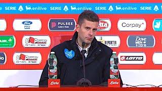 THIAGO MOTTA post Monza-Juve 1-2 conferenza stampa punge Guardalà: "Non era una domanda a testa?..."