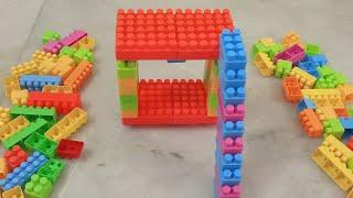 Satisfying DIY Lego Bunkbed/ASMR Building Blocks/ relaxation #asmr#asmrsounds#buildingblocks