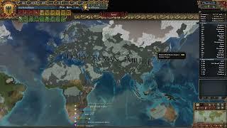 EU4 Oirat 1472 True One Tag World Conquest Final Moment!