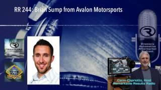 RR 244: Brian Sump from Avalon Motorsports