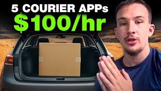 5 Delivery Apps That Pay THOUSANDS Right Now! (Independent Courier Business)