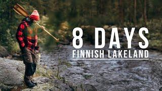 8 Days Camping and Canoeing in Wilderness | Finnish Lakeland with Martin Trahan ️