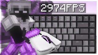 2000FPS Thocky Keyboard and Mouse Sounds ASMR [Hypixel Bedwars]