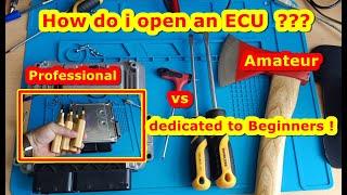 How do you open an ECU without damaging it.Be professional ! Video dedicated to beginners in tuning