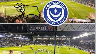 Top of the table clash! Portsmouth vs Derby County vlog