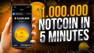 HOW TO QUICKLY FARM NOTCOIN - EARNING NOTCOIN WITHOUT INVESTMENTS - NOTCOIN AIRDROP FULL GUIDE