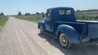 1948 Chevy 3100 1/2 ton shortbox , iowa farm truck drives anywhere!