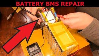 Replace BAD BMS on a Electric Bike Battery