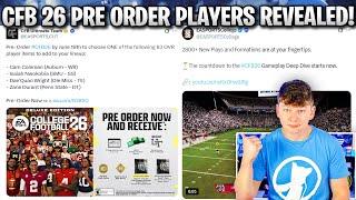 CFB 26 PRE ORDER PLAYERS REVEALED! GAMEPLAY DEEP DIVE COMING!