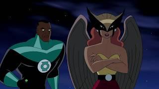 Green Lantern reveals his feelings for Hawkgirl