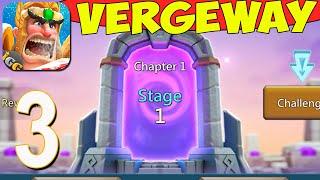 Lords Mobile: Kingdom Wars - Walkthrough Gameplay part 3 - Vergeway(iOS, Android)