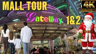 [4K] GATEWAY MALL 1&2 WALKING TOUR 2024 || MOST MODERN MALL IN ARANETA CITY CUBAO