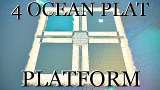 ARK: How to- Connect 4 Ocean Platforms