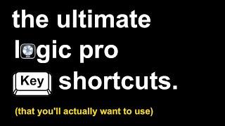 ULTIMATE SHORTCUTS for EVERY LOGIC PRO Producer