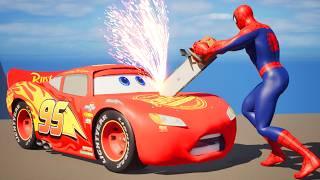 Epic Escape From Spiderman Amazing Maze from  Lightning Mcqueen #4