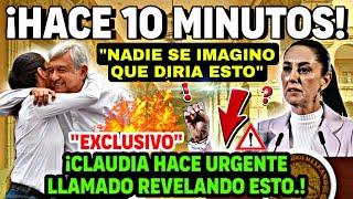 "¡ESCANDALO NACIONAL"! Claudia REVELA PLAN SECRETO! ¡No Más Ejecuciones Extrajudiciales!"