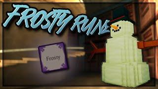 How To Obtain The "Frosty" Rune!! | Rune Slayer