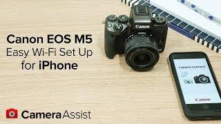 Connect your Canon EOS M5 to your iPhone via Wi-Fi
