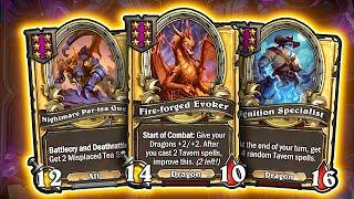 The NEW Dragon Strategy! | Hearthstone Battlegrounds