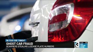 Scammers stealing license plate numbers