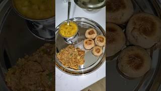 gakkad bharta & daal at USA in desi style #food #foodie