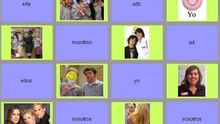 La canción de los pronombres personales en español e inglés