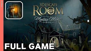 3D Escape Room: Mystic Manor Full Game Walkthrough