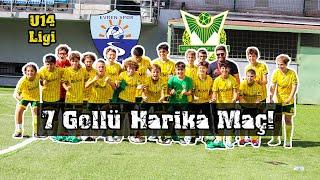 7 Gollü Harika Maç! U14 Ligi'nde Kıran Kırana Mücadele B. Evren - Yeşilköy