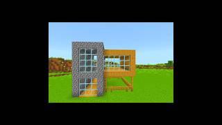 Minecraft House Build Tutorial  #minecraft #shorts