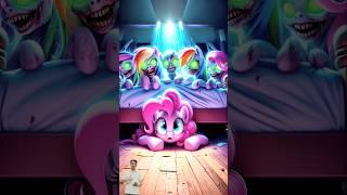 ️ Pinkie Pie Is Under Bed From Zombies Pony Attack 