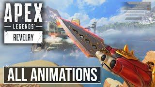 Wraith Heirloom Hopes Dawn All Animations - Apex Legends