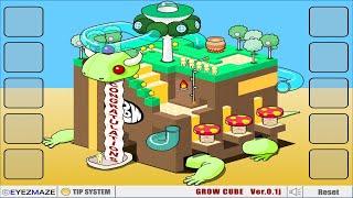 GROW Cube Flash Game Max Level Walkthrough - Eyemaze GROW Series