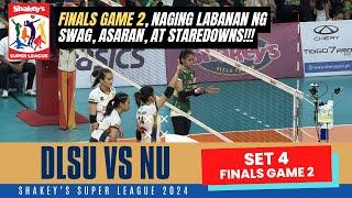 DLSU vs NU (Set 4) | FINALS Game 2 of Shakey’s Super League 2024