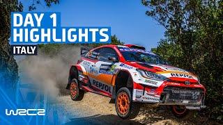 WRC2 Day 1 Highlights | WRC Rally Italia Sardegna 2025