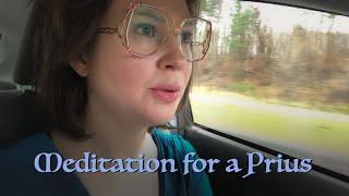 Giving Mrs. Rocksteady (my Prius) a guided meditation | Pedal pumping | Car ASMR