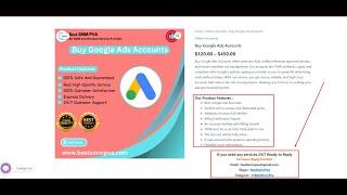 Where to Buy Google Ads Accounts Safely: A Comprehensive Guide 2025?