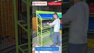 Moveable rack | Fruit rack | vegetable shop rack | vegetable rack