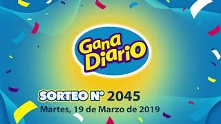 Sorteo Gana Diario - Martes 19 de marzo de 2019