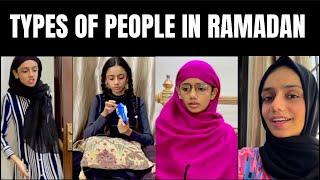 Types of people in Ramadan || Comedy Video || Zahra Nadeem