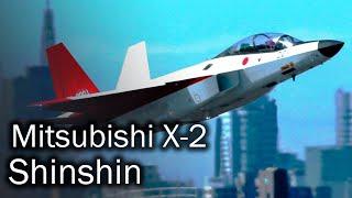 Mitsubishi X-2 Shinshin - future Japanese 5 generation fighter