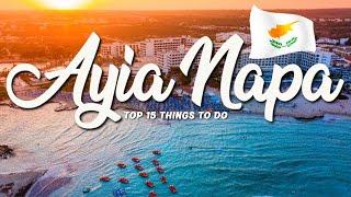 TOP 15 Things To Do In Ayia Napa  Travel Guide