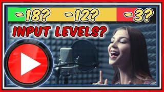 Recording Voiceovers - Input Levels