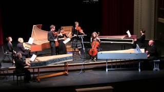 J.S. Bach Concerto I in C Major (BWV1064) for 4 harpsichords (Live and unedited)